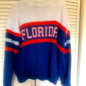 Vintage UF Florida Sweater from the 80s.